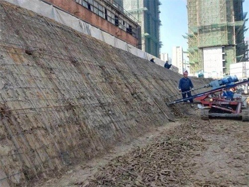 景县建筑边坡支护